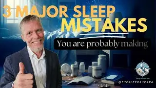 3 Fixable Sleep Mistakes - tossing and turning every night?  Tried new pillows and new pills?  Here:
