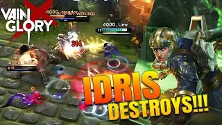 TOTAL JUNGLE DOMINATION!!! | WEAPON IDRIS | Vainglory 2025 3v3 Gameplay