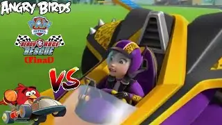 Angry birds Paw Patrol Ready Race Rescue Red Vs Cheetah (Final)