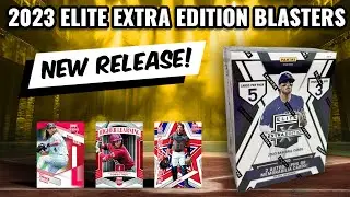 🚨NEW RELEASE🚨 4 AUTOS! 2023 ELITE EXTRA EDITION BASEBALL BLASTER 4 BOX RIP!