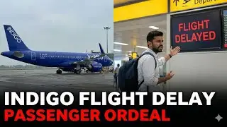 Indigo Flight Delays: Passengers Face Travel Ordeal at Airports#IndigoAirlines#FlightDelay#Aviation
