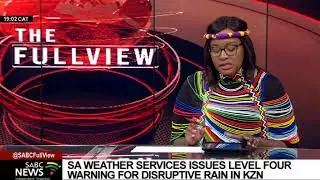 KZN Floods | South African Weather Service warns of disruptive rainfall