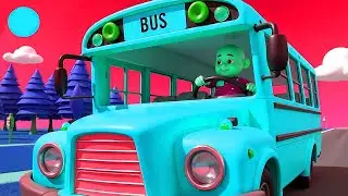 Wheels on the Bus 🚌 (1 Minute Loop) | Nursery Rhymes for Kids | Baby Songs