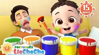 Vamos Maquiar ao Papai 🪞💄 | Compilação | LiaChaCha em Português - Música Infantil & Canção de Ninar
