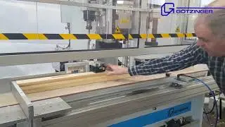 Goetzinger Powerdrill 300 mit elektronischem Laengsanschlag Video Engelfried