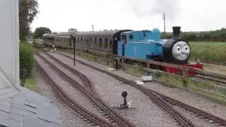 From the signal box window!