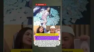Natalie Holscher Minta Maaf Sama Allah Karna Buka Hijab#video #viral #viralvideo #videoshort