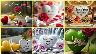 I Love You Dp Photo | Red heart❤️ Wallpaper|Whatsapp dp | Valentine Dp Picture|❤️|Love Images Status