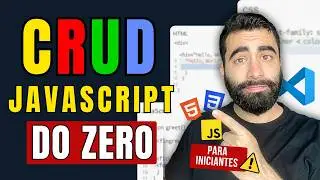 Como criar um Crud Javascript do ZERO para inicinates na Programação 2026
