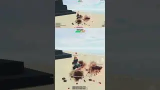 Spawn and kill - Combat Warriors - Roblox | #combatwarriors #roblox #spawnkill #shorts