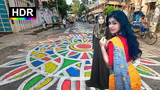 Walk in Street Art & Graffiti, Chittagong The Port City Of Bangladesh, Travel, 4K HDR