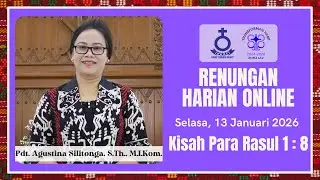 Renungan Harian Online HKBP Duren Sawit 13 Januari 2026