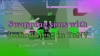 Swapping sensitivities with @etohobbies  in ToNV