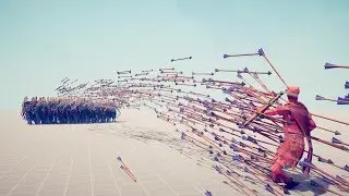 LEONIDAS vs 100x EVERY RANGED UNIT - Totally Accurate Battle Simulator TABS