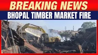 Bhopal Pre-Dawn Blaze: Timber Market Gutted, Massive Losses But No Casualties