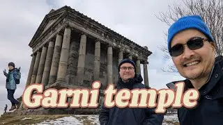 Road trip to Garni & Geghard Monastery from Yerevan Armenia in winter Travel Vlog  🇦🇲 