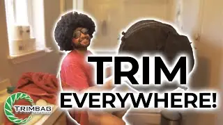 With The Trimbag Dry Trimmer You Can Trim Everywhere!