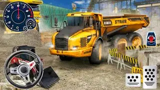 Heavy Excavator Construction Machine ! Quarry Driver 3D: Giant Trucks Game - Android Gameplay