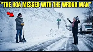 HOA Dumped Snow on My Property All Winter &mdash; So I Turned It Into a Wall Blocking Their Street