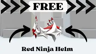 Red Crown Limited Item Free UGC! Hurry Get It Before It&rsquo;s Gone! How To Get Red Ninja Helm