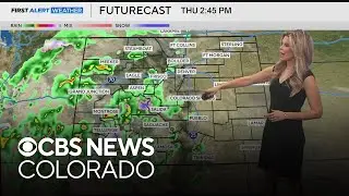 Chances for rain return this evening in Denver, more mountain snow likely
