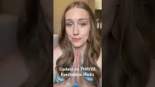 Giving the thrive cosmetics shining eye brighteners another try