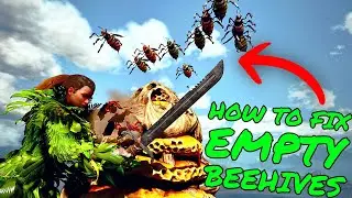 How to FIX no QUEEN BEE Being in BEEHIVE in Ark Survival Ascended!!!