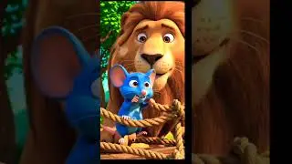 A Small Mouse, A Big Lesson | Animated Moral Story #kids #animated #cartoon #reels #bedtimestories
