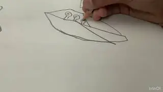 How to draw Alien space ship