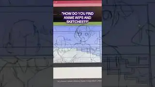 Where I Find High-Quality Anime Sakuga Clips (Free) #shorts