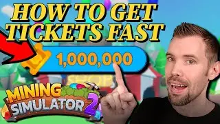 Как быстро получить билеты в Mining Simulator 2 Roblox