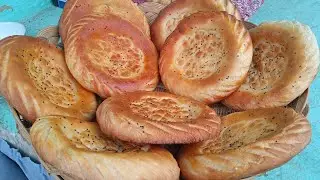 Замечательный уникальный Узбекский хлеб. Meat  loap in the oven. 💯