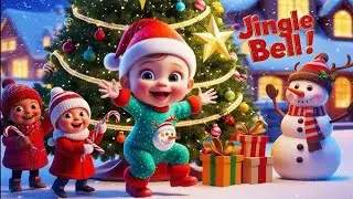 🎅 Jingle Bells | Christmas Song for Kids | Santa Claus Dance | Merry Christmas Rhymes 3D Animation 🎄