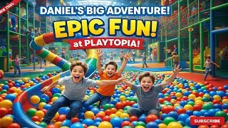 Daniel and Friends Playing at #playtopia  Indoor Playground  #KidsAdventure  #IndoorPlayground