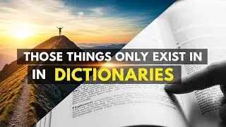 Success Comes Before Work -  That's In The Dictionary | Do The Ordinary Things Excellently