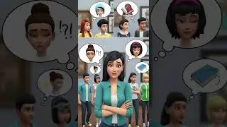 Эффект прожектора: почему все на тебя смотрят? #thesims #sims4 #социальнаяпсихология