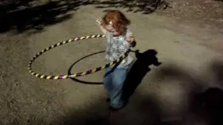 Iris the hula hooping master strikes again!