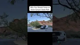 5 Reasons you should camp at Snow Canyon State Park #utah #familycamping #rvlifewithkids #familyfun