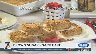 Mr. Food: Brown Sugar Snack Cake (1/11)