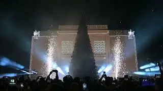 Christmas Light Show: Φωταγώγηση του Χριστουγεννιάτικου δέντρου της Μυτιλήνης