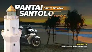 PESONA PANTAI GARUT SELATAN‼️Touring Pantai Santolo (1/2)