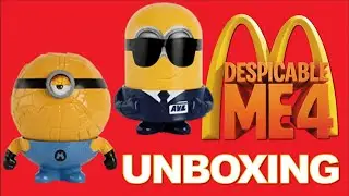 Unboxing 💥 Despicable Me 4 🍌 McDonald's | 01 of 06