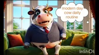 MODERN DAY COW DAILY ROUTINE