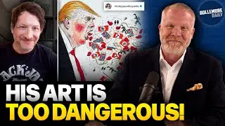 BANNED POLITICAL CARTOONIST Takes on Donald Trump Despite Attacks!!!