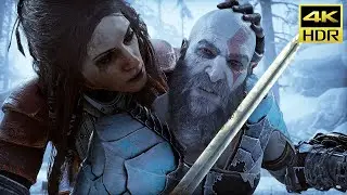 Kratos vs Freya Boss Fight - God of War Ragnarok (PS5) @ 4K HDR 60ᶠᵖˢ ✔