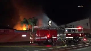 Fire destroys gym at Santa Paula High School