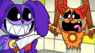 CATNAP & DOGDAY Cambian ROLES?! Poppy Playtime 3 Animación
