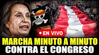 🔴&iexcl;&Uacute;LTIMO MINUTO! MARCHA CONTRĄ CONGRESO Y DINA BOLUARTE | GENERACI&Oacute;N Z 04/10
