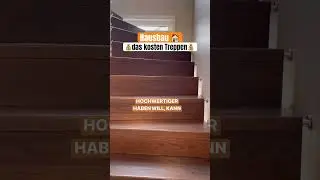 Haus bauen: das kosten Treppen von einfach bis Luxus