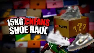 15KG CNFANS SHOE HAUL (Dunk SBS, Jordan 4s, Bapestas AND MORE!)